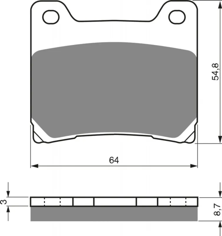 Top Prodej Brzdové destičky GOLDFREN 015 S33 STREET REAR