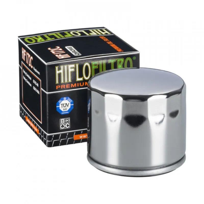 Olejový filtr HIFLOFILTRO HF172C chrom Finální Výprodej
