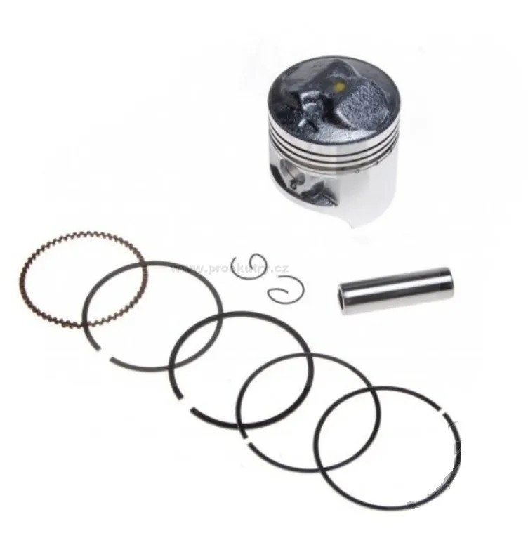 Píst 57mm pro Suzuki GN 125ccm 23,5mm 157FMI Zlevněný