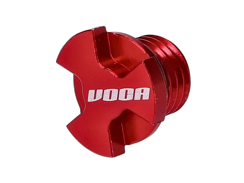 Cenově Výhodný Zátka pro plnění oleje VOCA CNC červená pro Minarelli AM, Generic, KSR-Moto, Keeway, Motobi, Ride, 1E40MA, 1E40MB