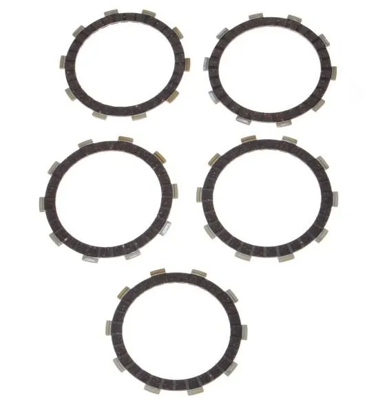 Spojkové lamely 5 kusů pro Minarelli AM, Generic, KSR-Moto, Keeway, Motobi, Ride, 1E40MA, 1E40MB průměr 95 mm Výprodej