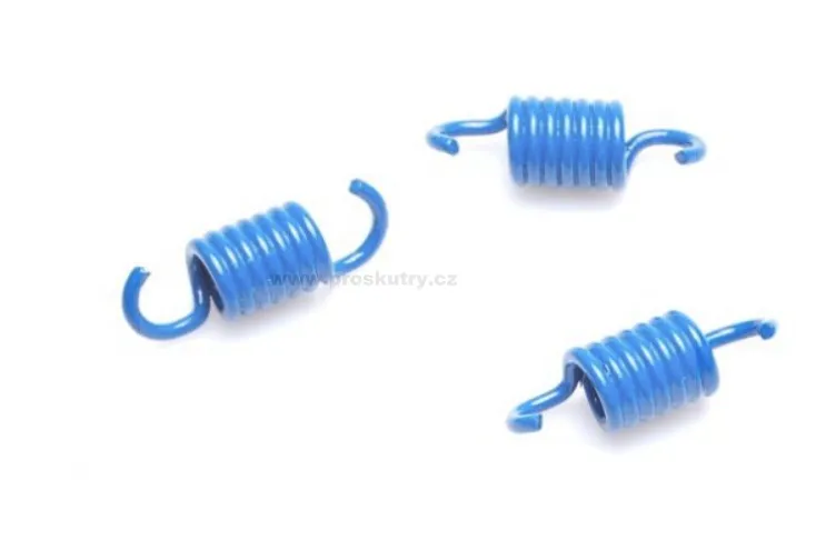 Pružinky spojky sport 3 kusy Minarelli 32 mm x 2 mm modré Cenová Bomba