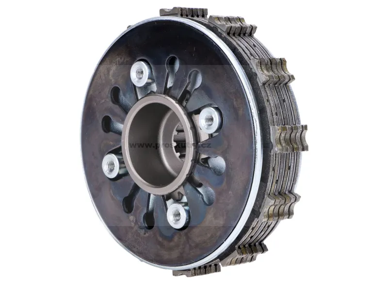 Kup Teď Kompletní sada spojky, 6 lamel, 0,6mm hliníková verze, EVO RACING, pružina 1,6mm pro Simson S51, S70, S83 M500