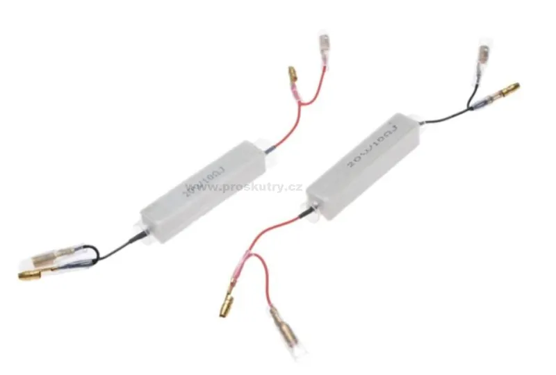 Cenový Hit Sada odporů pro LED blinkry 20W 10 ohmů
