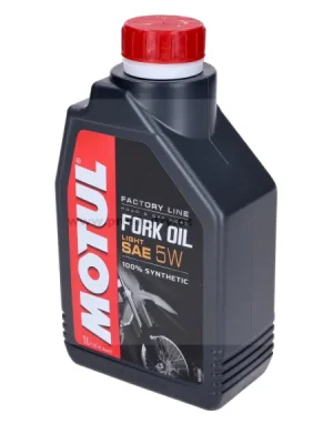 Tovární Cena Olej do tlumičů,vidlic Motul Fork Oil Factory Line Light 5W 1 litr