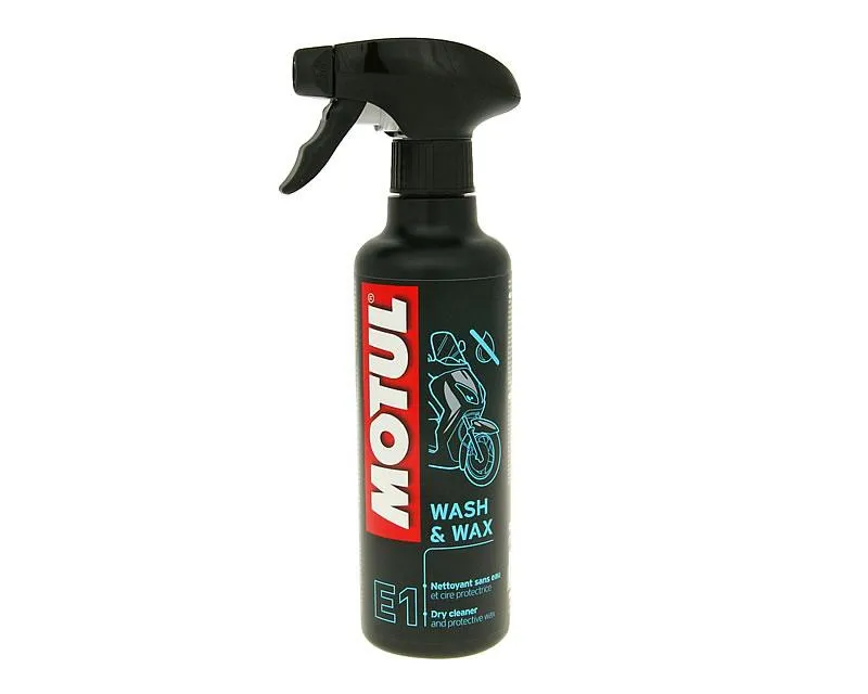Víkendová Akce Čistící přípravek na morocykl Motul Shine & Go spray 400ml