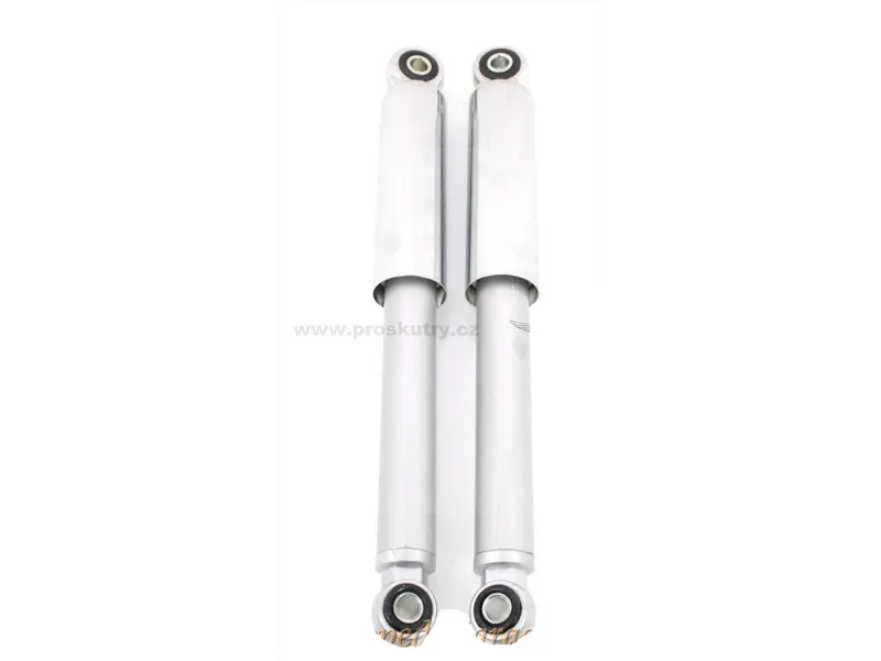 Tlumič chrom 310mm 10mm pro Puch Maxi S, Zündapp, Kreidler, Hercules, DK Originální