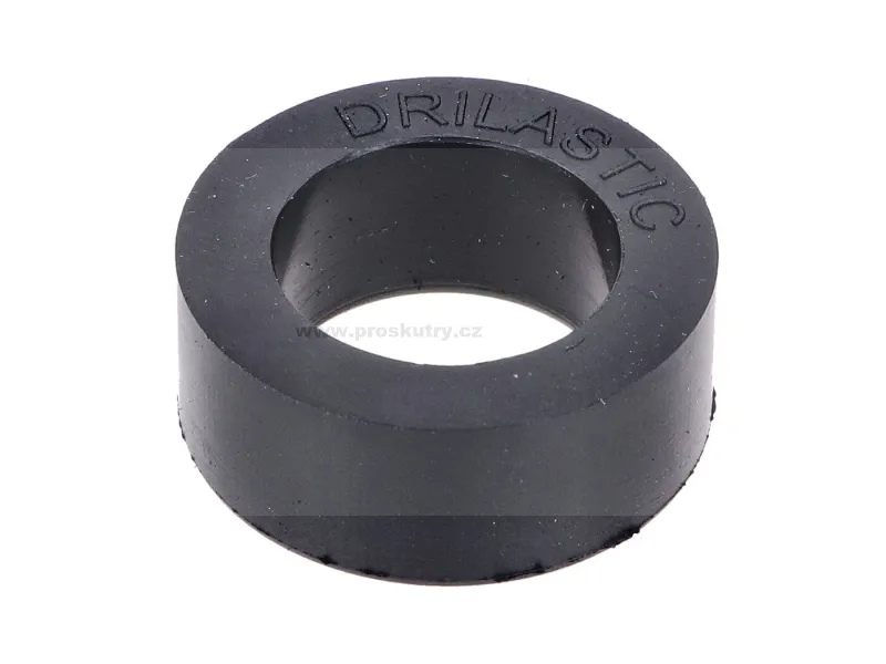 Cenová Bomba Tlumič Drilastická pryž 29 x 19 mm černá pro Zündapp GTS 50, KS 80, 125