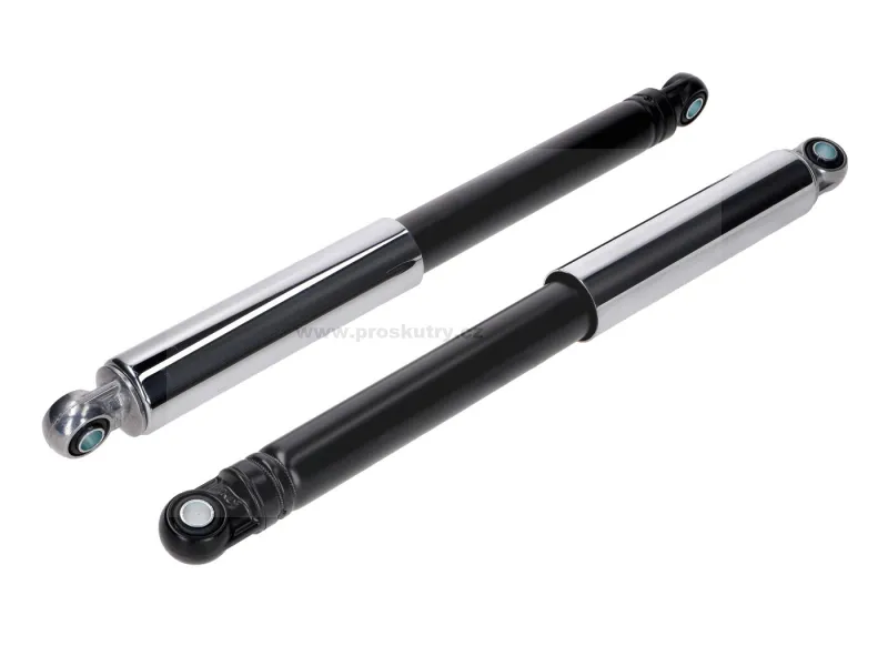 Sada tlumičů IMCA 370 mm chrom/černá Výprodej